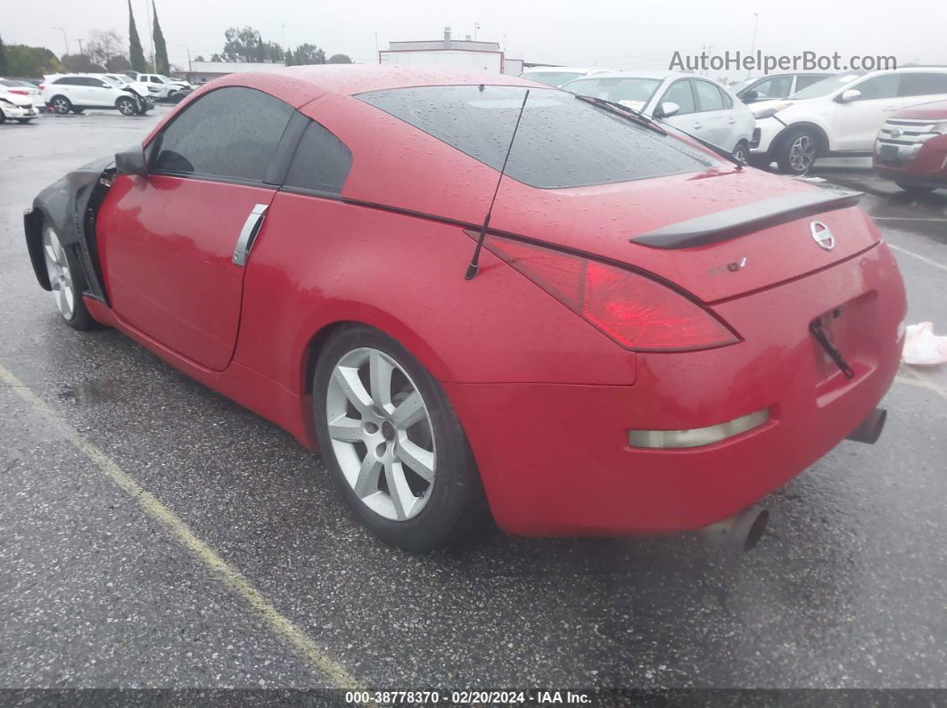 2005 Nissan 350z Touring Maroon vin: JN1AZ34E25M651621