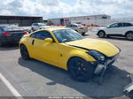 2005 Nissan 350z Anniversary Edition Yellow vin: JN1AZ34E25M655118