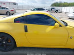 2005 Nissan 350z Anniversary Edition Yellow vin: JN1AZ34E25M655118