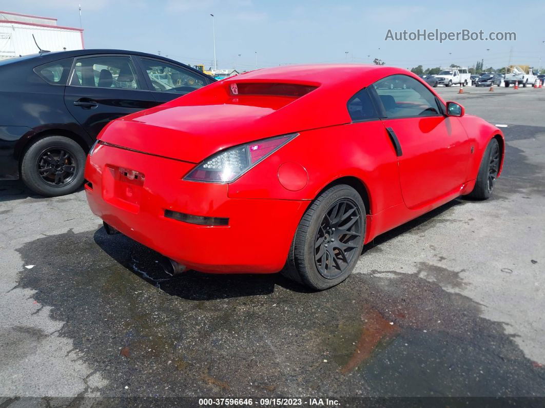 2005 Nissan 350z Enthusiast Orange vin: JN1AZ34E25M655684