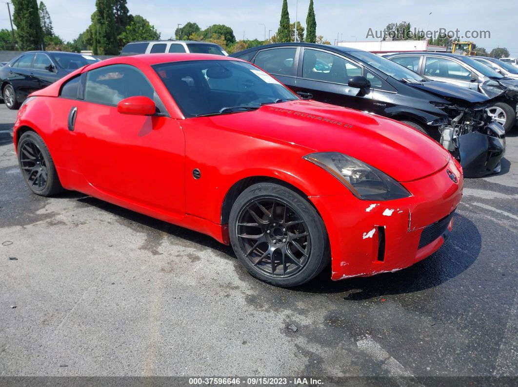 2005 Nissan 350z Enthusiast Orange vin: JN1AZ34E25M655684