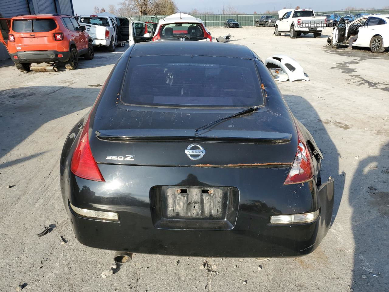 2005 Nissan 350z Coupe Черный vin: JN1AZ34E55M653072