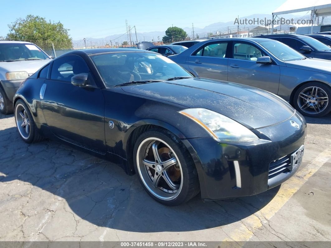 2005 Nissan 350z   Black vin: JN1AZ34E55M653606