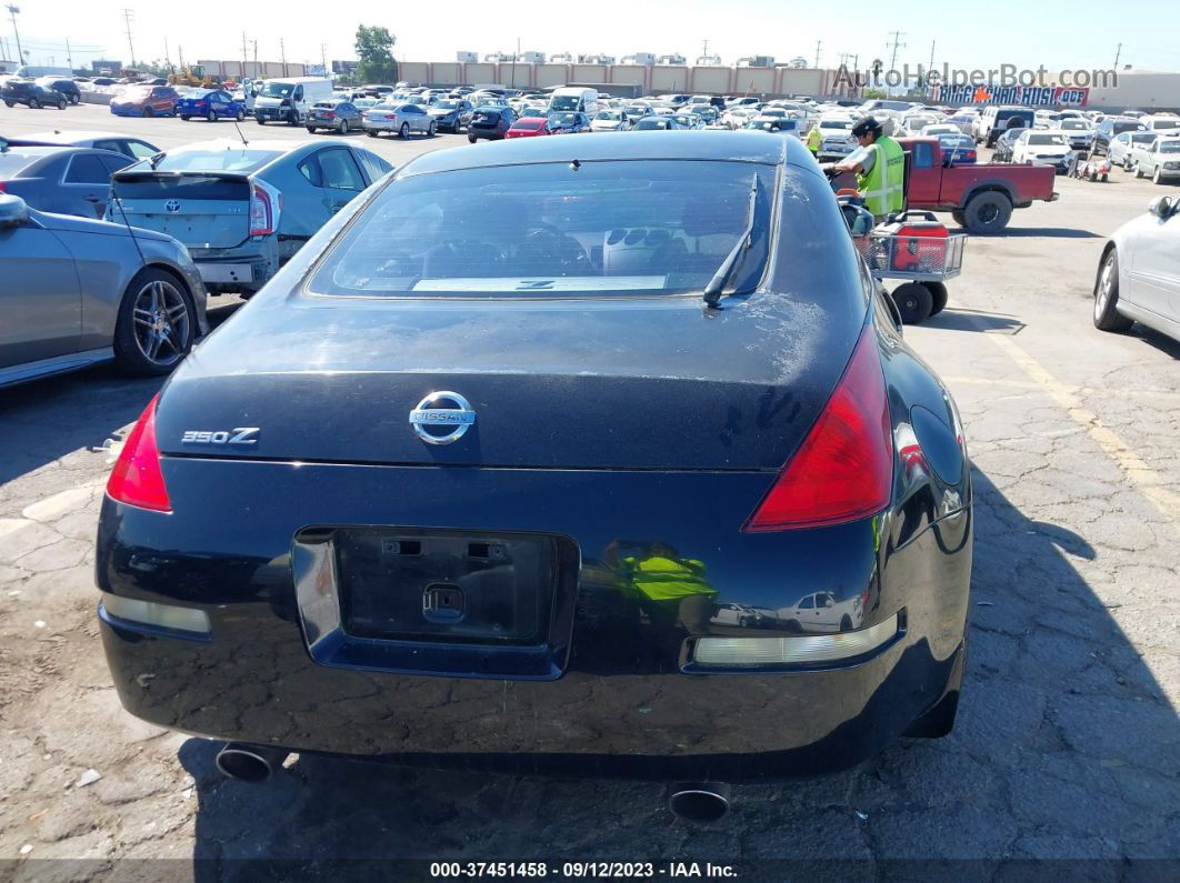 2005 Nissan 350z   Black vin: JN1AZ34E55M653606