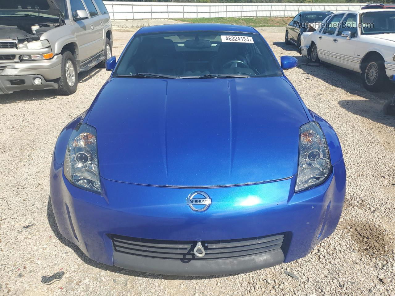 2005 Nissan 350z Coupe Blue vin: JN1AZ34E65M652853