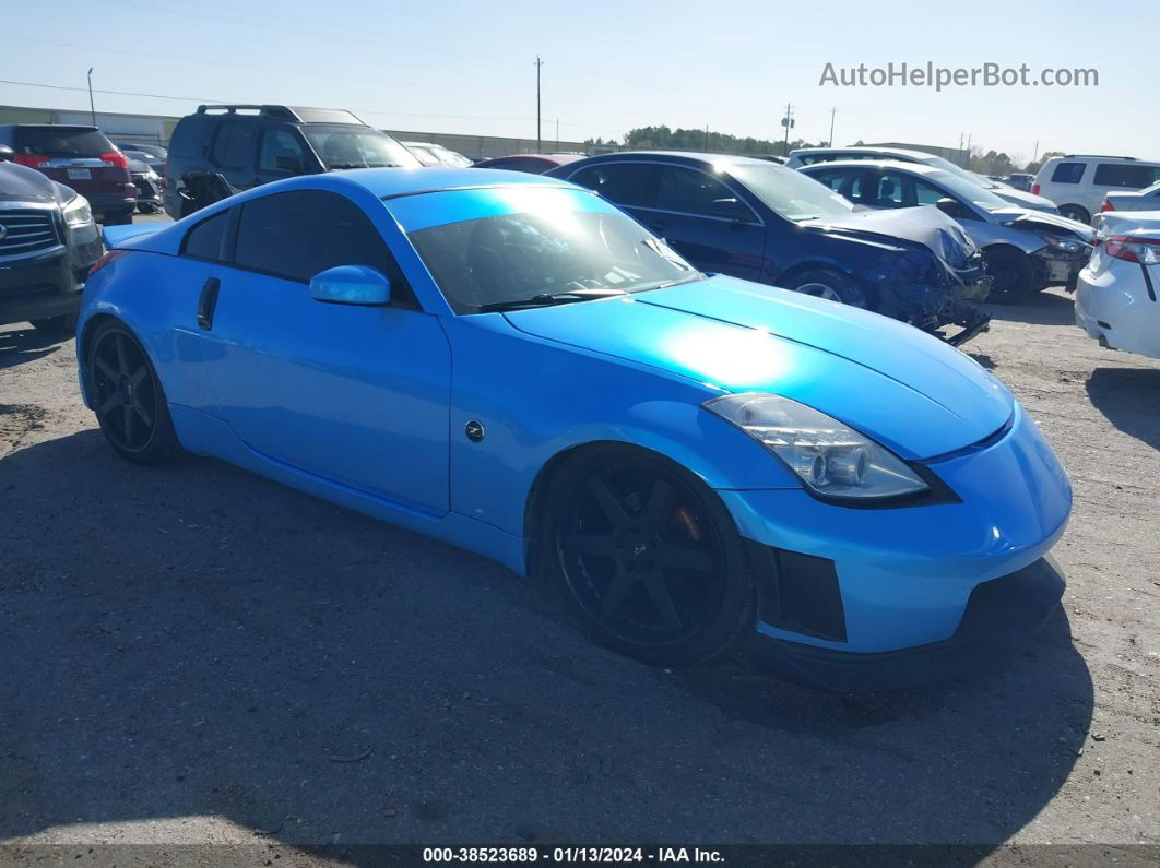 2005 Nissan 350z Enthusiast Light Blue vin: JN1AZ34E65M654232