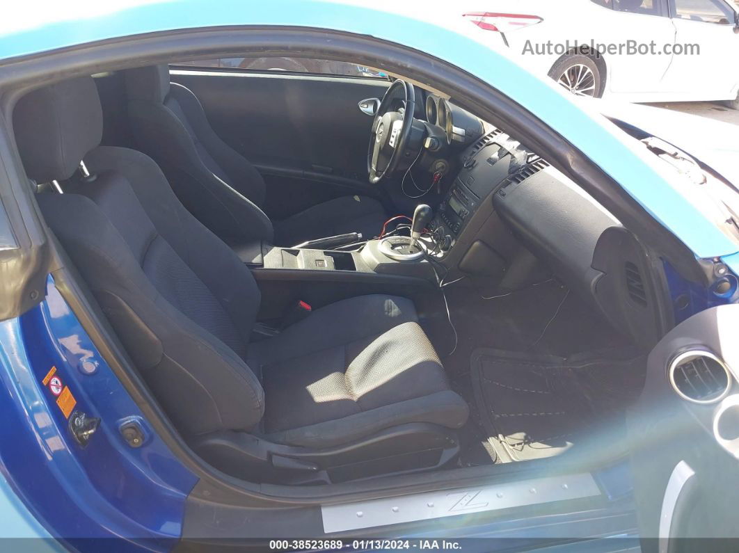 2005 Nissan 350z Enthusiast Light Blue vin: JN1AZ34E65M654232