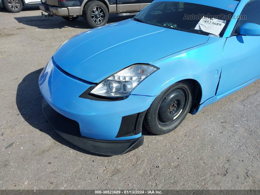 2005 Nissan 350z Enthusiast Light Blue vin: JN1AZ34E65M654232