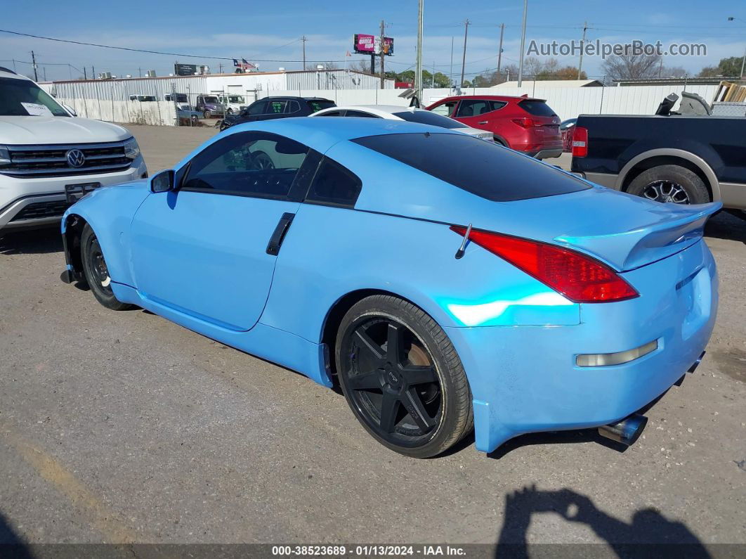 2005 Nissan 350z Enthusiast Light Blue vin: JN1AZ34E65M654232