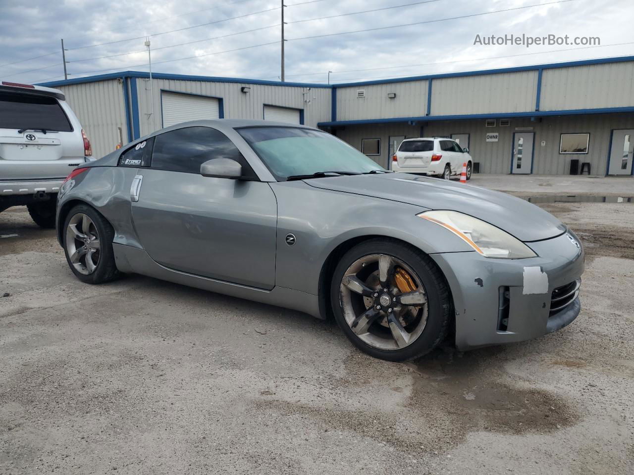 2005 Nissan 350z Coupe Gray vin: JN1AZ34E65M654358