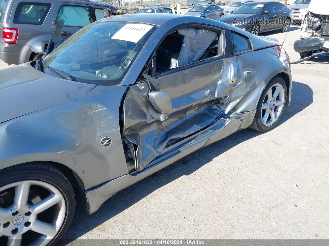 2005 Nissan 350z Touring Gray vin: JN1AZ34E65M655395