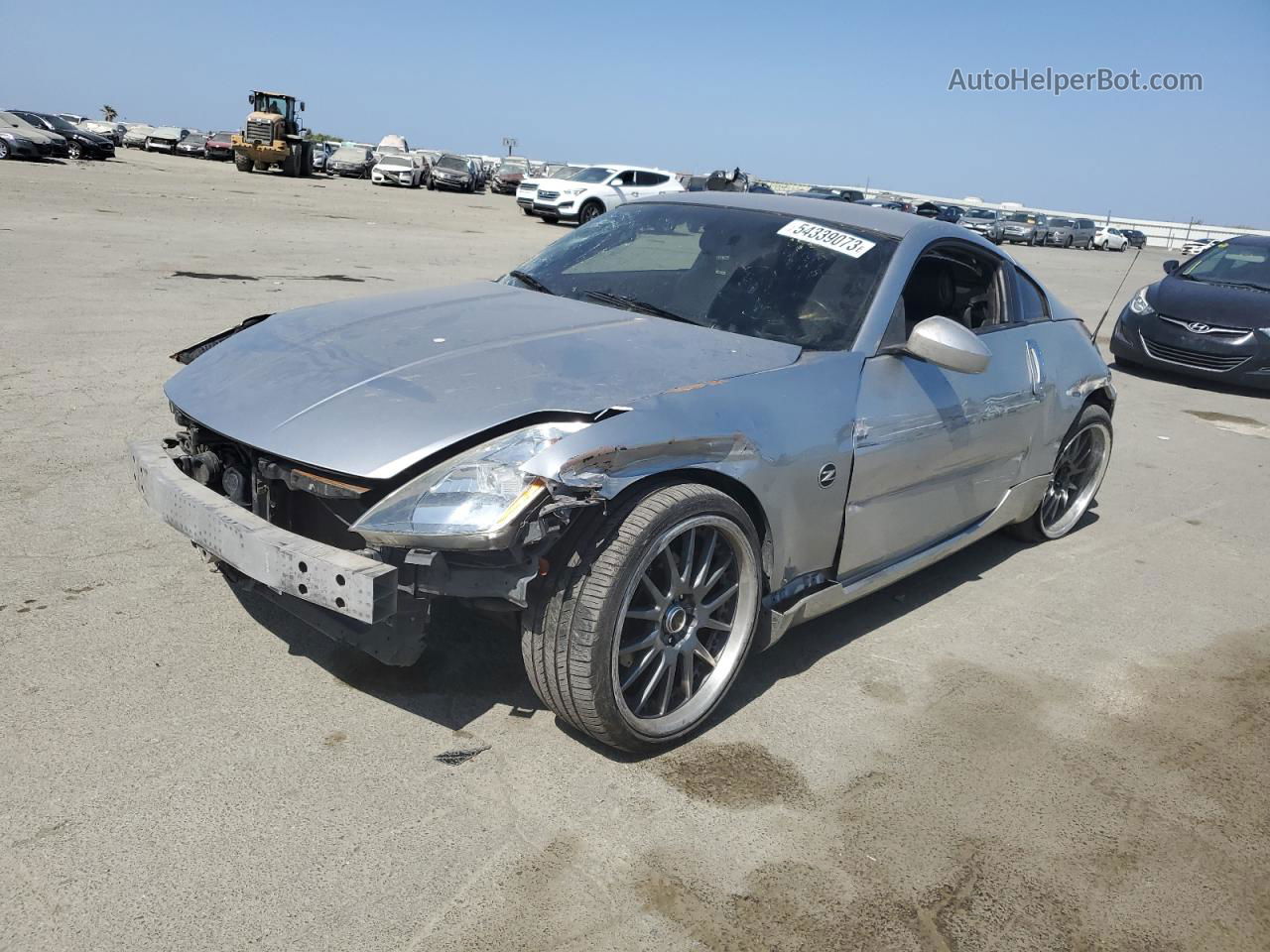 2005 Nissan 350z Coupe Gray vin: JN1AZ34E75M650979