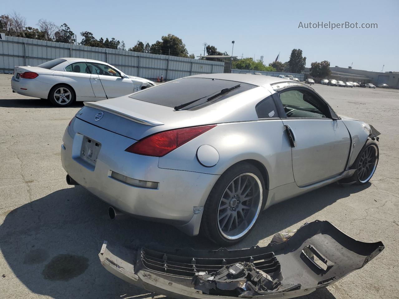 2005 Nissan 350z Coupe Gray vin: JN1AZ34E75M650979