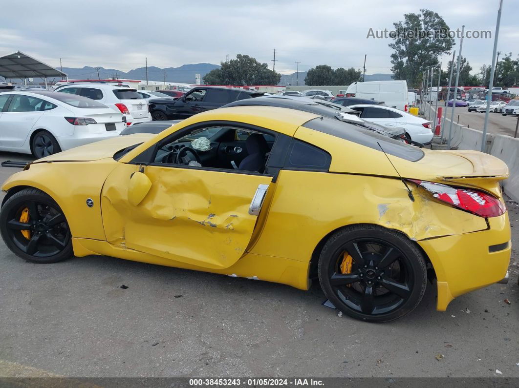 2005 Nissan 350z   Yellow vin: JN1AZ34E85M652482