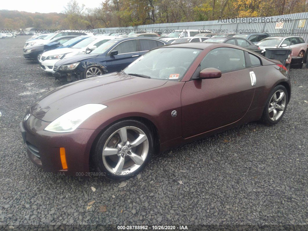 nissan 350z maroon