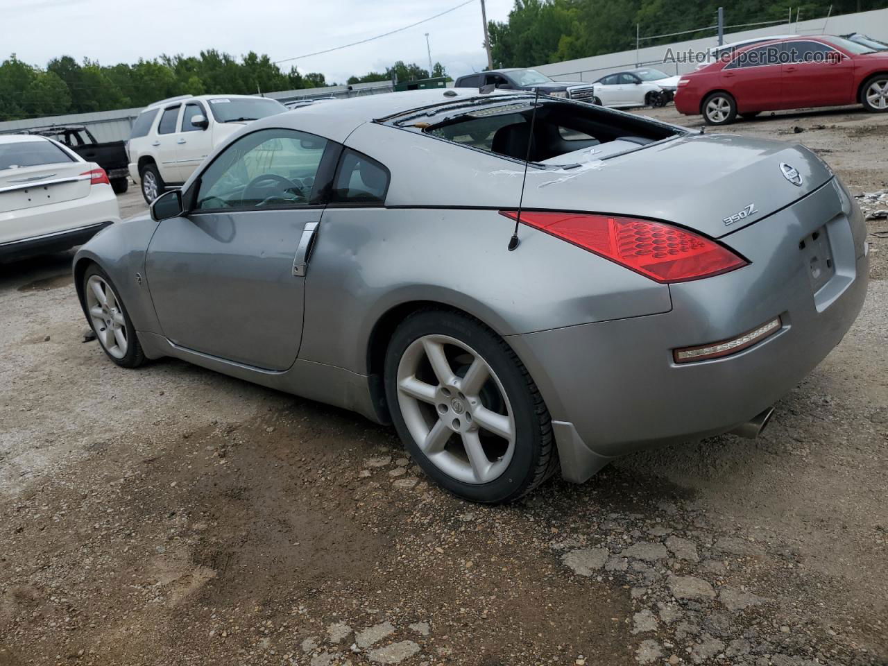 2005 Nissan 350z Coupe Gray vin: JN1AZ34E95M651342