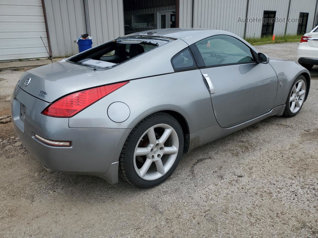 2005 Nissan 350z Coupe Gray vin: JN1AZ34E95M651342