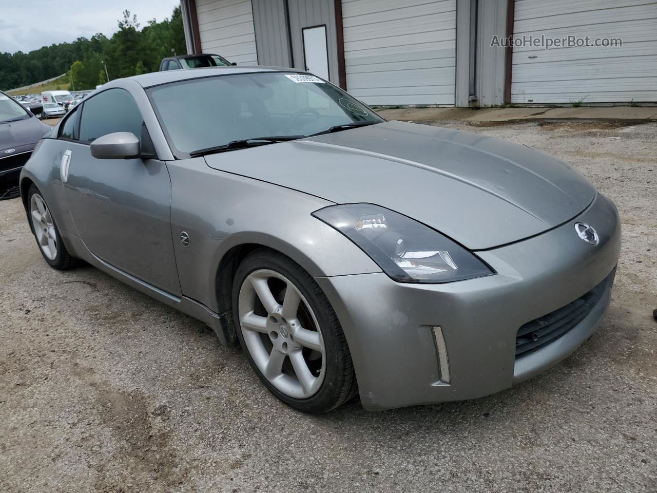 2005 Nissan 350z Coupe Gray vin: JN1AZ34E95M651342