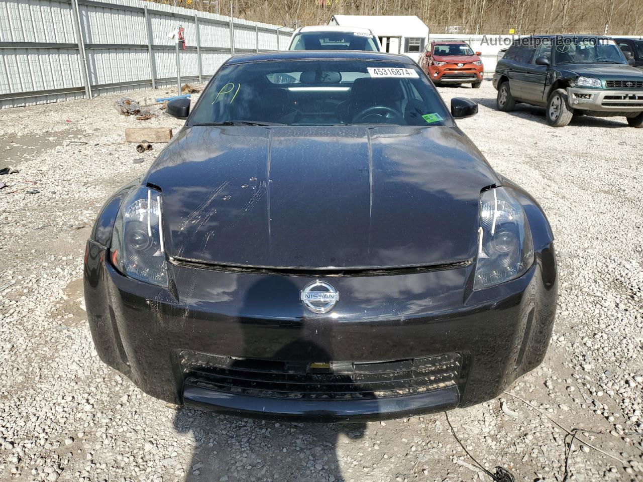 2005 Nissan 350z Coupe Black vin: JN1AZ34E95M652118