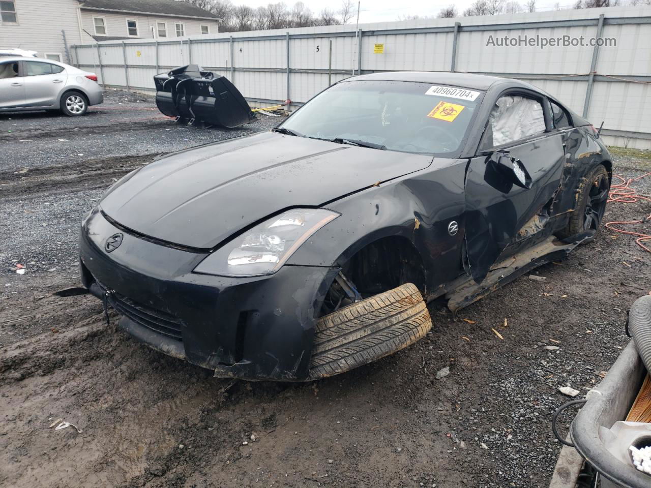 2005 Nissan 350z Coupe Черный vin: JN1AZ34EX5M651494