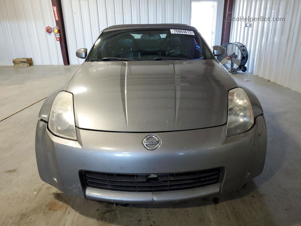 2005 Nissan 350z Roadster Серебряный vin: JN1AZ36A05M752974