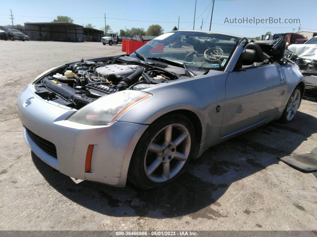 2005 Nissan 350z Touring Silver vin: JN1AZ36A05M759066