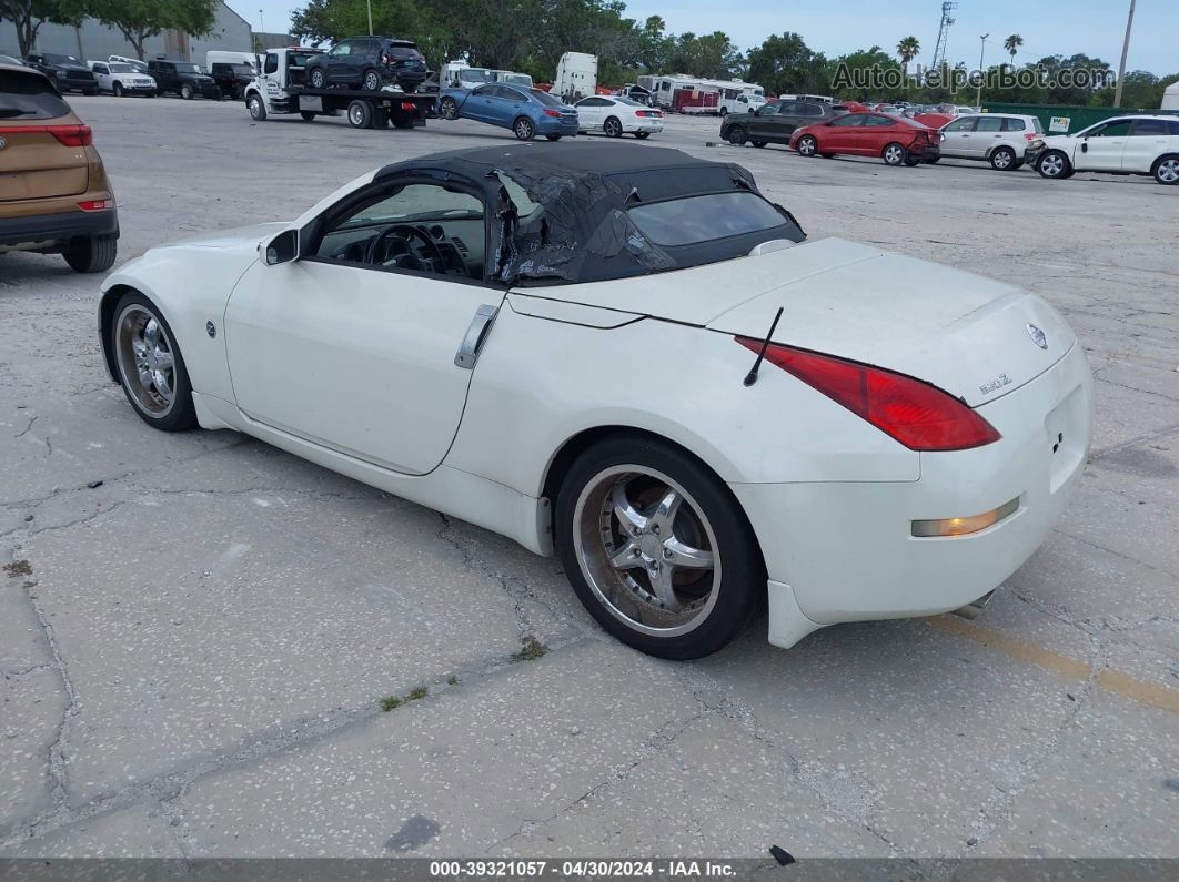 2005 Nissan 350z Touring White vin: JN1AZ36A15M751624