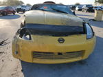 2005 Nissan 350z Roadster Желтый vin: JN1AZ36A15M757648