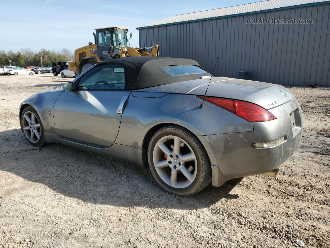 2005 Nissan 350z Roadster Gray vin: JN1AZ36A15M758508