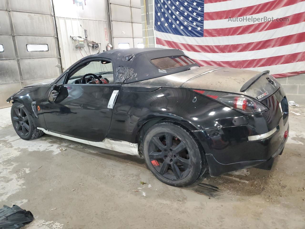 2005 Nissan 350z Roadster Черный vin: JN1AZ36A25M750322