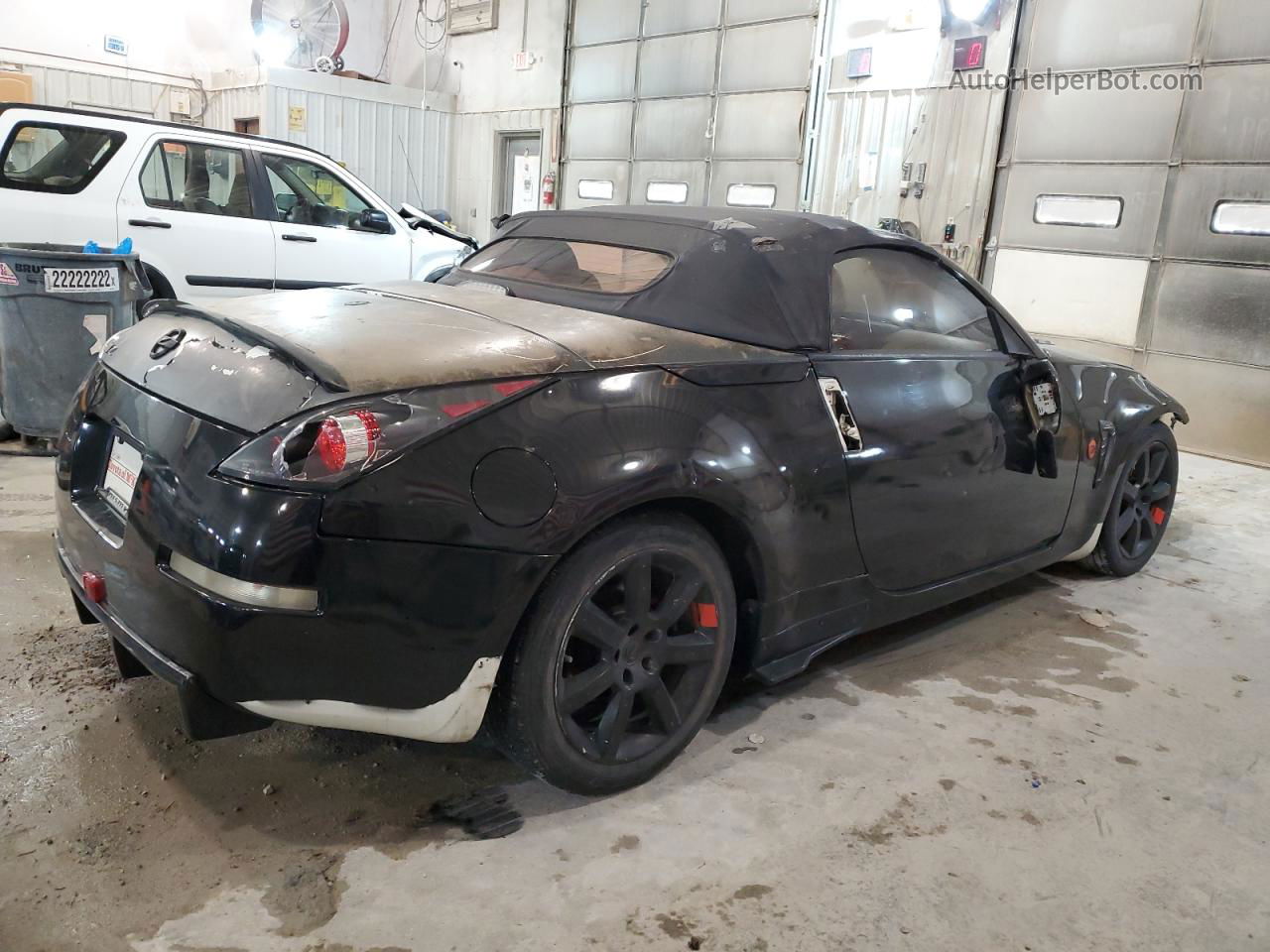 2005 Nissan 350z Roadster Черный vin: JN1AZ36A25M750322