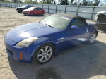 2005 Nissan 350z Roadster Blue vin: JN1AZ36A25M751311