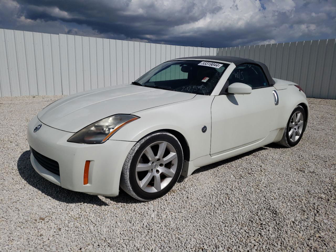 2005 Nissan 350z Roadster White vin: JN1AZ36A25M751695