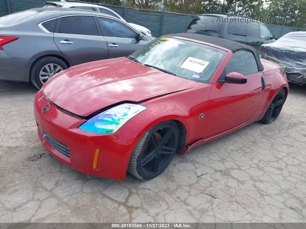 2005 Nissan 350z Touring Красный vin: JN1AZ36A35M754167