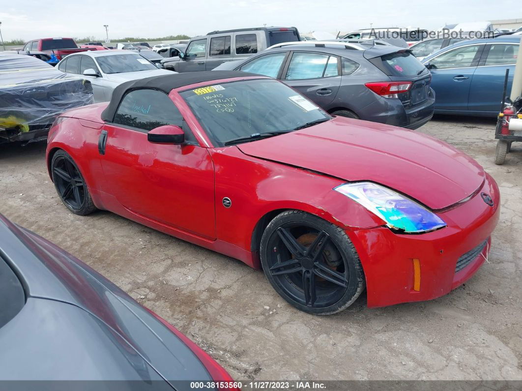 2005 Nissan 350z Touring Красный vin: JN1AZ36A35M754167