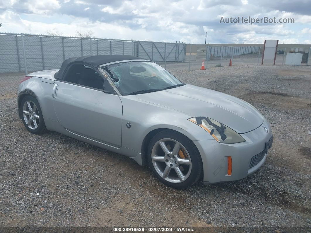 2005 Nissan 350z Grand Touring Silver vin: JN1AZ36A45M755263