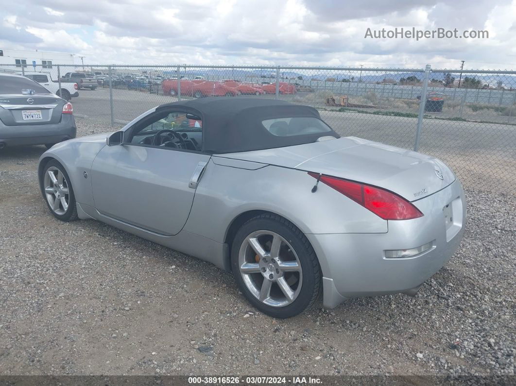 2005 Nissan 350z Grand Touring Silver vin: JN1AZ36A45M755263