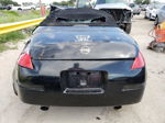 2005 Nissan 350z Roadster Black vin: JN1AZ36A55M752257