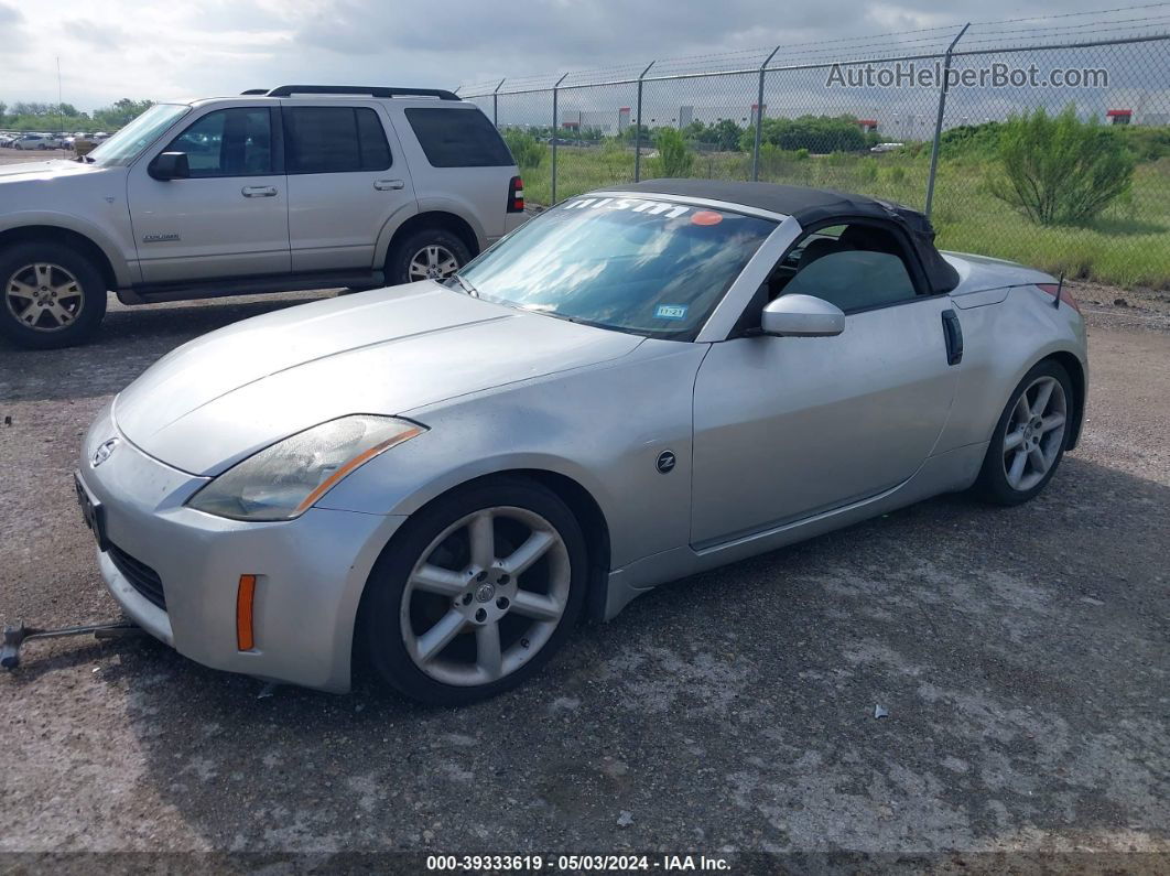 2005 Nissan 350z Touring Silver vin: JN1AZ36A65M755281