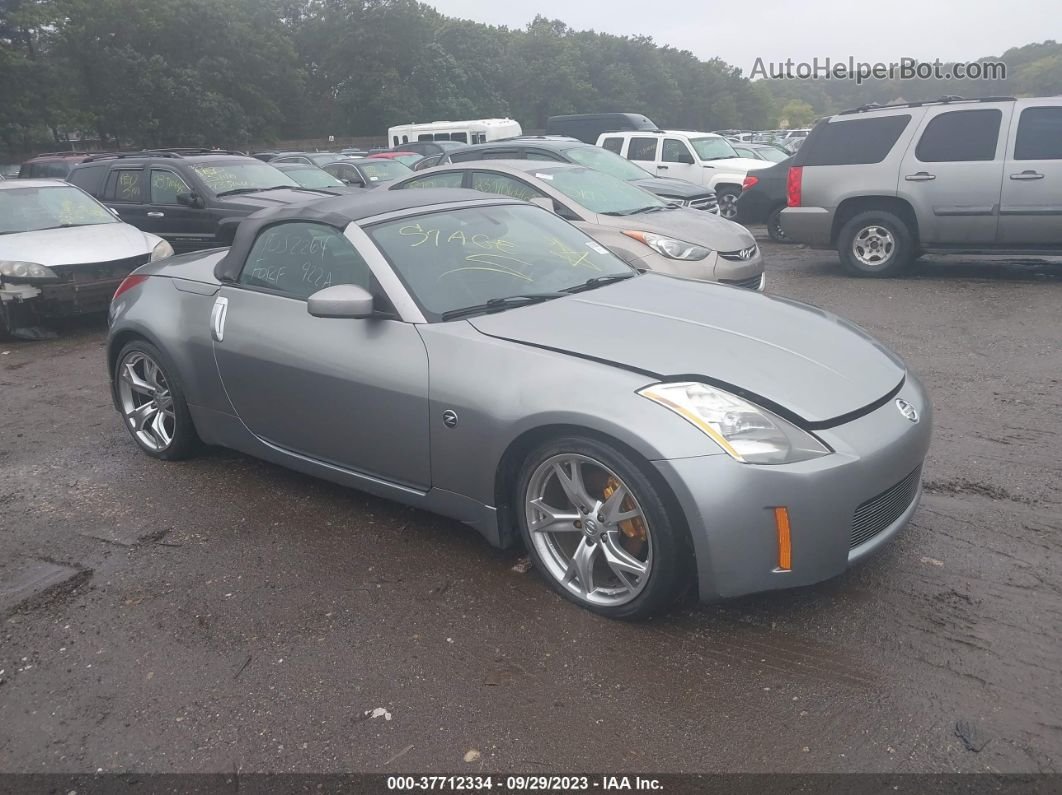 2005 Nissan 350z Grand Touring Gray vin: JN1AZ36A65M757077