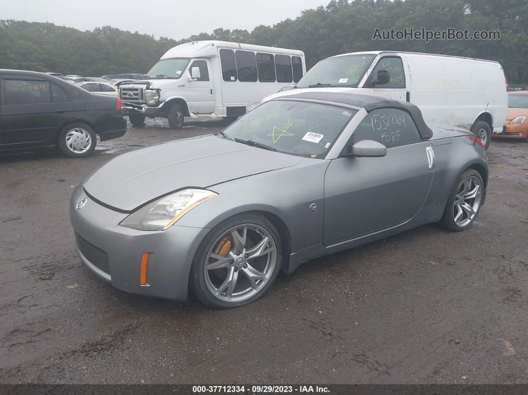 2005 Nissan 350z Grand Touring Gray vin: JN1AZ36A65M757077