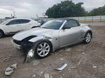 2005 Nissan 350z Roadster Silver vin: JN1AZ36A65M760156