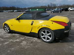 2005 Nissan 350z Roadster Yellow vin: JN1AZ36A75M751465