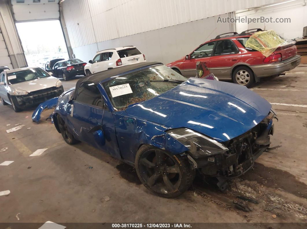 2005 Nissan 350z Touring Blue vin: JN1AZ36A75M754849