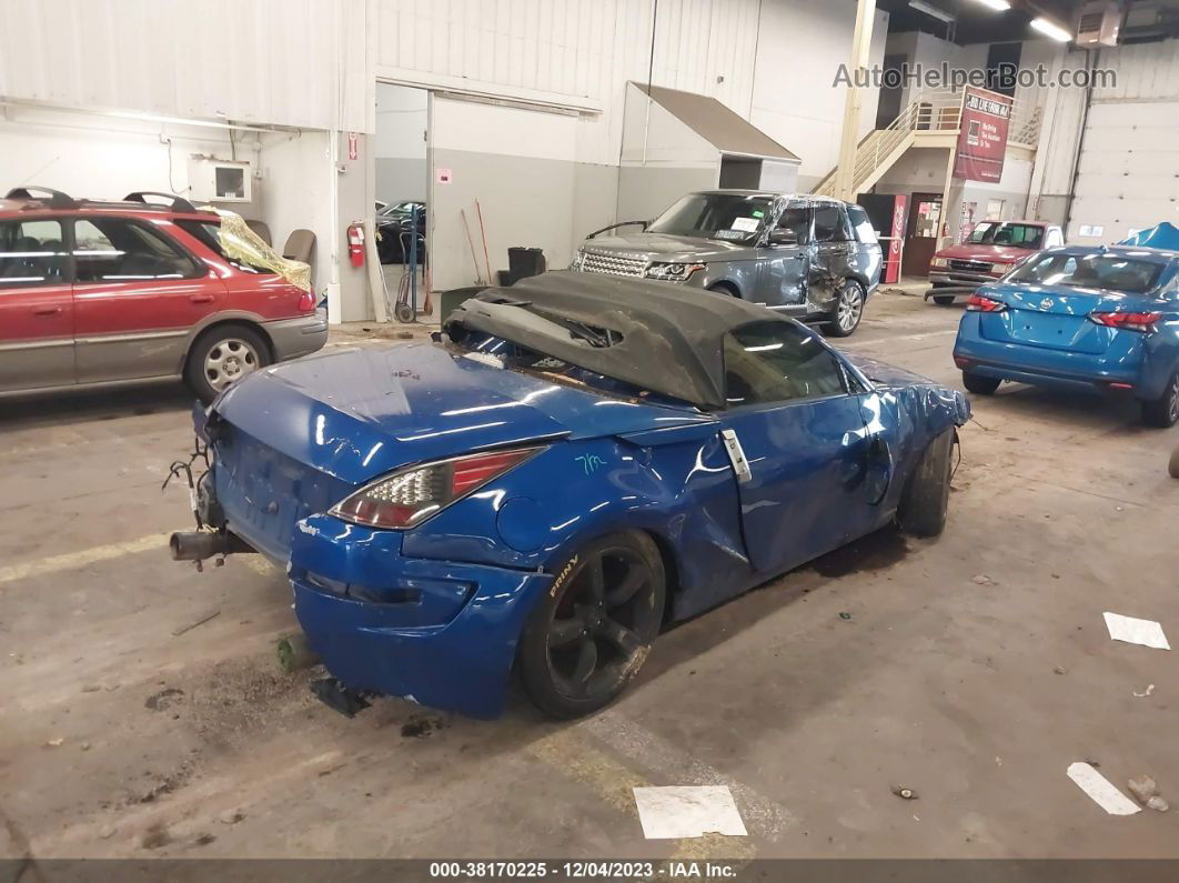 2005 Nissan 350z Touring Blue vin: JN1AZ36A75M754849