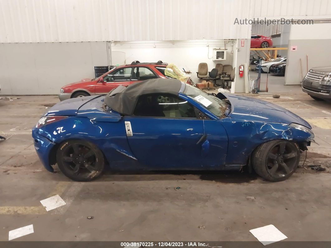 2005 Nissan 350z Touring Blue vin: JN1AZ36A75M754849