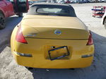 2005 Nissan 350z Roadster Yellow vin: JN1AZ36A85M750728