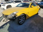 2005 Nissan 350z Roadster Yellow vin: JN1AZ36A85M750728