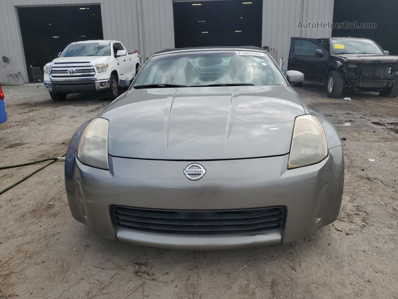 2005 Nissan 350z Roadster Silver vin: JN1AZ36A85M751510