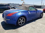 2005 Nissan 350z Roadster Blue vin: JN1AZ36AX5M755123